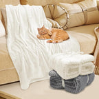 4 Pack Fleece Throw Blankets 50x60 Inches - Image 8