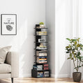 TUTOTAK Narrow Bookshelf, Vertical 8-Tier Bookcase, Spine Book Shelf by ChoosetutotakFurnitureBuildYourCozyHome