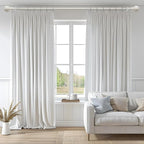 QDWIS 2 Pack Antique White Curtain Rods - Image 2