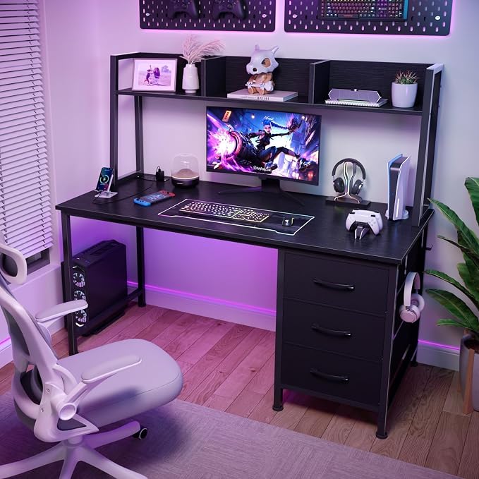 DLisiting Black Computer Desk - Image 8