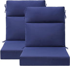 Unimatta Outdoor High Back Chair Cushion Seat Pads, 44 x 21 Inch by Unimatta