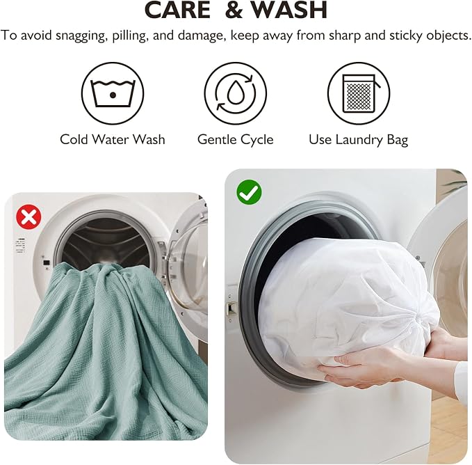 EMME Muslin Cotton Queen Blanket - Image 8