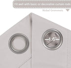 H.VERSAILTEX Blackout Patio Curtains 100 x 90 Inches - Image 3