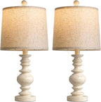 BOBOMOMO Tradition 20.5" Rustic Table Lamp Set of 2 - Image 8