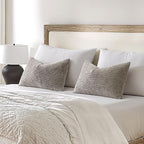 MIULEE Decorative Lumbar Throw Pillow Covers 12x20 Inch Light Gray 2 Pack | - Image 3