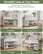 Karl home Console Table Entryway Desk, Sofa Side Table - Image 7