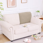 Smiry Waterproof Couch Cushion Covers, Stretch Jacquard Thick Sofa Cushion - Image 5
