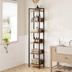 MAHANCRIS Bookshelf, 6-Tier Bookcase, Standing Book Shelf - Image 6