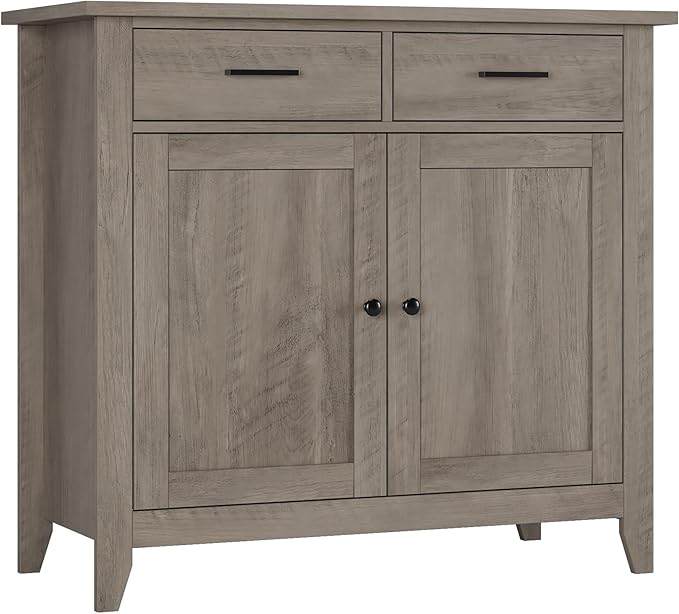 HORSTORS Kitchen Storage Cabinet, Modern Farmhouse Buffet Cabinet by HORSTORS