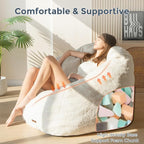 MAXYOYO Giant Bean Bag Chair, Oversized Bean Bag Couch - Image 4