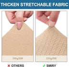 Smiry Waterproof Seat Covers for Dining Room Chairs Set of 8, Stretch Jacquard - Image 4