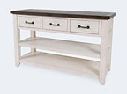 Jofran Madison County Pine Farmhouse Console Table 50", Sofa Table - Image 12