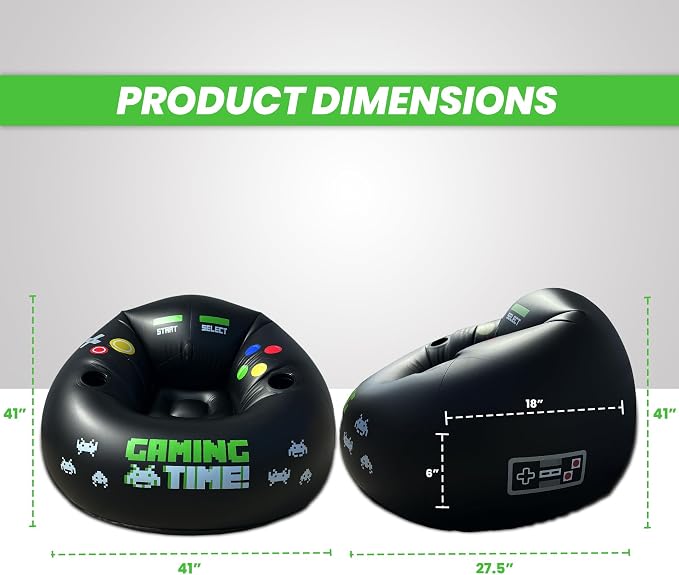 Inflatable Gaming Chair for Kids & Teens - Image 2