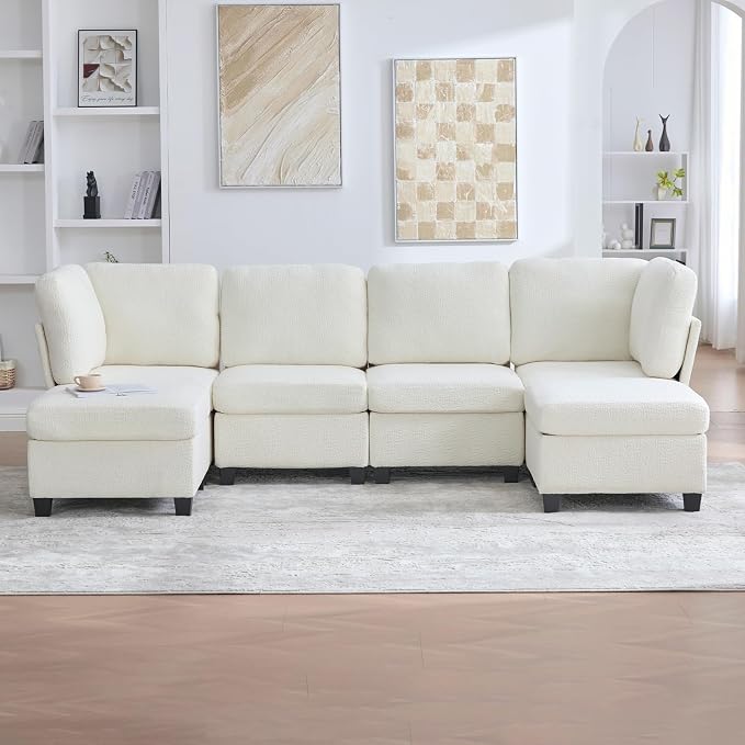 113" Modular Sectional Sofa Couch - Image 8