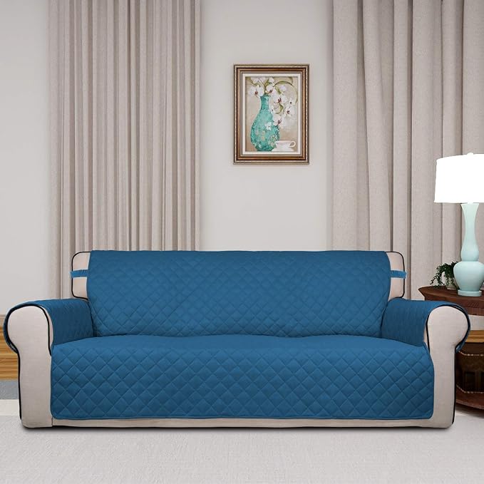 PureFit Reversible Quilted Sofa Cover Dog Couch Covers - Image 2