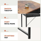 DUMOS 32" Home Office Computer Desk - Image 8