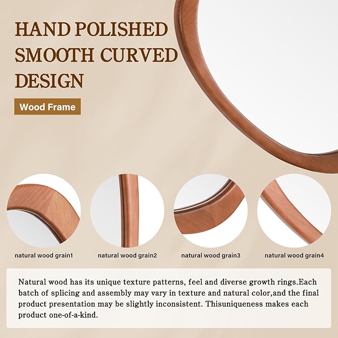WallBeyond Asymmetrical Mirror, Irregular Wall Mirror - Image 7
