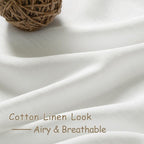 Off White Curtain 102 inches Long 2 Panels Set - Image 5