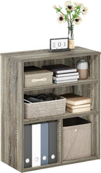 Furinno PASIR Book Shelf, 3-Tier Display Bookshelf by Furinno-FitsYourSpaceFitsYourBudget