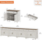 WAMPAT Large TV Stand for 100 inch TV - Image 5