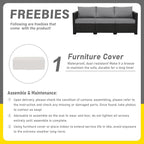 Rattan Star Patio Furniture Outdoor Couch Wicker Outdoor Furniture Patio Couch - Image 6