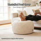 Thgonwid Unstuffed Moroccan Storage Pouf Foot Stool Ottoman Seat, No Filler - Image 9