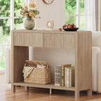 FATORRI Console Sofa Table, Wooden Entryway Table - Image 6