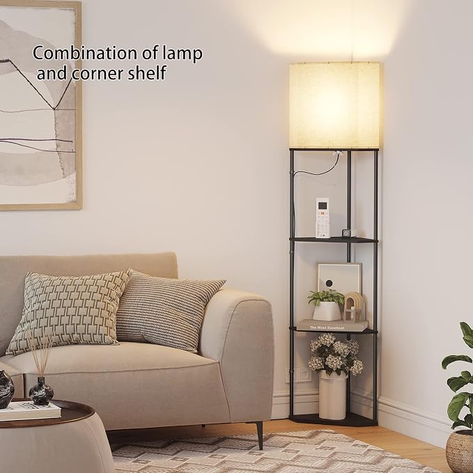 SUNMORY Sector Corner Shelf Lamp 3 Color Temperatures LED Bulb, Corner Lamps - Image 3