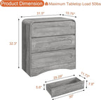 3 Piece Bedroom Set, Dresser and Nightstand Sets - Image 4