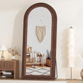 ZHUNFA External Three-Layer Arched Full Length Mirror by ZHUNFA