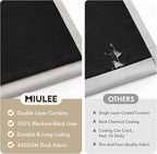 MIULEE Stone 100% Blackout Curtains - Image 4