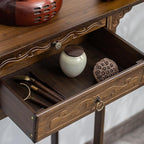 Japanese Zen Style Altar End Table Vintage Console Table - Image 6