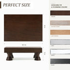 EOSAHR Decorative Wood Riser for Room Decor : Modern Farmhouse Pedestal Stand - Image 2