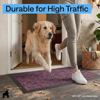 GORILLA GRIP 100% Waterproof All-Season WeatherMAX Doormat, Durable Natural - Image 7