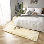 Ashler faux fur rug, Fluffy Shaggy Area Rug Ultra Soft 2.2 x 6 Feet Rectangle - Image 2