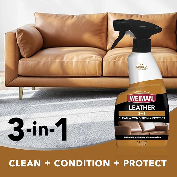 Weiman Leather Cleaner and Conditioner - Image 3