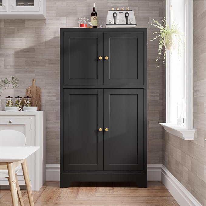 Bevivog Black Metal Locker Cabinet - Image 2