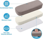 Smiry Ergonomic Office Chair Armrest Pads, Memory Foam Arm Rest Covers - Image 2