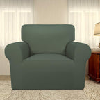 PureFit Stretch Chair Covers Fleece Couch Covers - Image 2