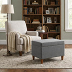 HomePop 24" Storage Ottoman - Image 4