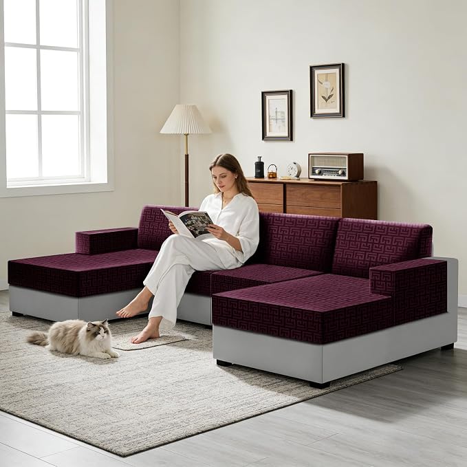 UNBBRRL Stretch Couch Seat Cushion Cover - Image 6