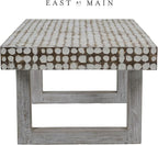 East at Main White Coffee Table – Handmade Accent Table - Image 8