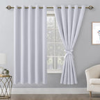 Room Darkening Curtains for Bedroom, 60 x 72 Inches, Window Drapes for Living - Image 8