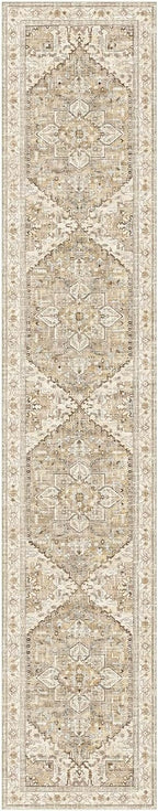 Yamaziot Washable Runner Rug, 2x10 Non-Slip Boho Hallway Kitchen Rug | Stain - Image 3