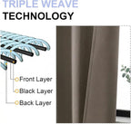 Simplebrand Latte Blackout Curtains - Image 5