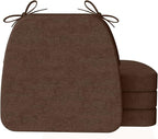 AAAAAcessories D-Shaped Chair Cushions, Machine-Washable Cover by AAAAAcessories