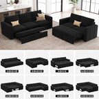 Belffin Modular Sectional Sleeper Sofa - Image 5