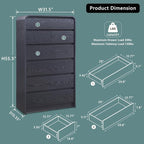 Aitjunz Modern 7 Drawers Dresser - Image 2