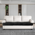 ANARACHON Leather Look Couch Cushion Covers Sofa Seat Slipcovers Sets Couches - Image 3