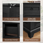 Joaxswe Farmhouse 6 Drawer Dresser - Image 7